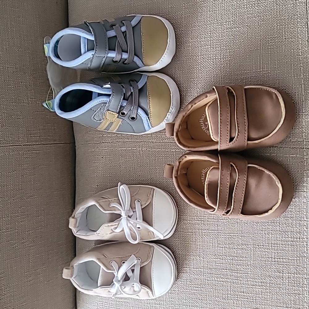 Infant Boy Child of Mine Beverly Hills Just Steps Crib Shoes
